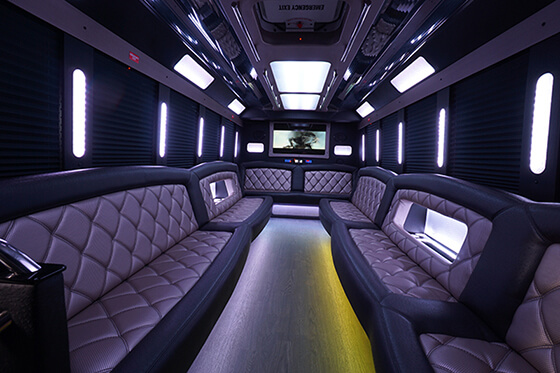 fancy party bus