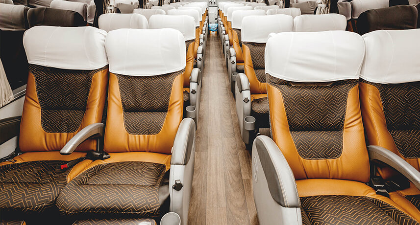 electrical outlets on bus