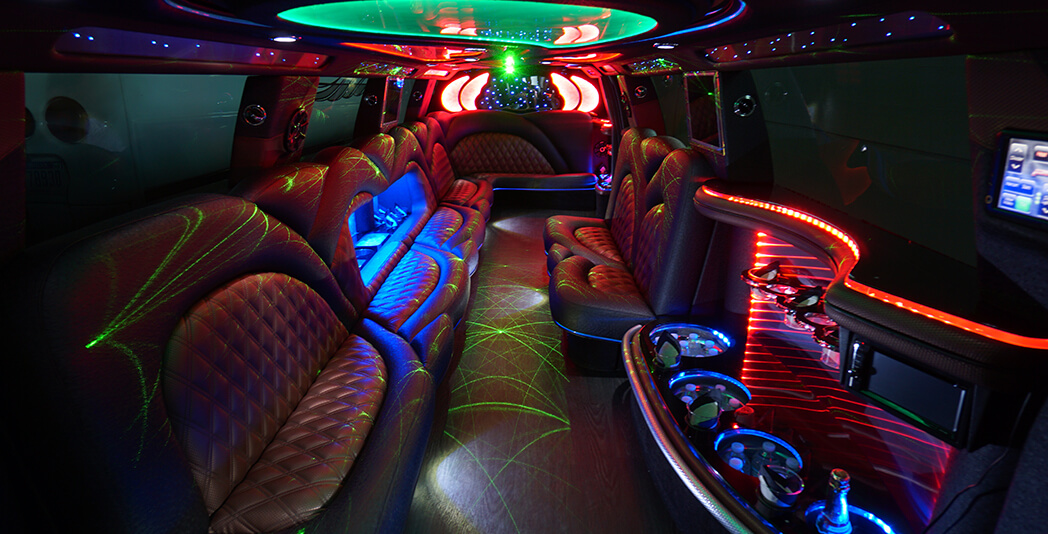 party bus interior